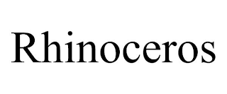 RHINOCEROS