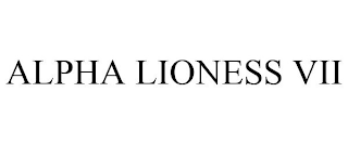 ALPHA LIONESS VII