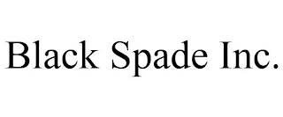 BLACK SPADE INC.