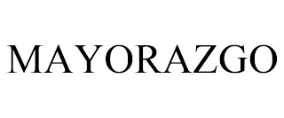 MAYORAZGO