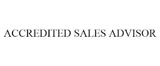 ACCREDITED SALES ADVISOR