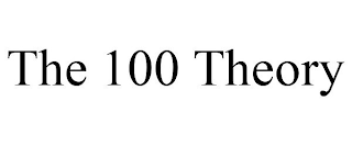 THE 100 THEORY