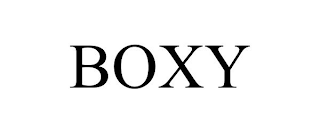 BOXY