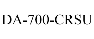 DA-700-CRSU