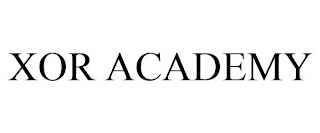 XOR ACADEMY