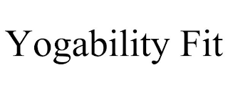 YOGABILITY FIT