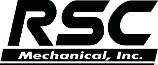 RSC MECHANICAL, INC.