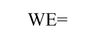 WE=