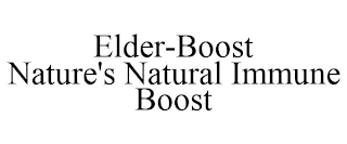 ELDER-BOOST NATURE'S NATURAL IMMUNE BOOST