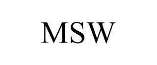 MSW