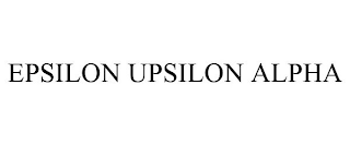 EPSILON UPSILON ALPHA