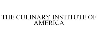 THE CULINARY INSTITUTE OF AMERICA