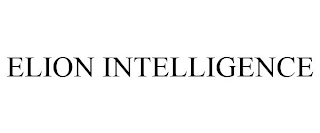 ELION INTELLIGENCE
