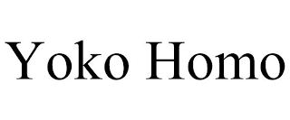 YOKO HOMO