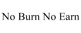 NO BURN NO EARN