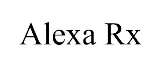 ALEXA RX