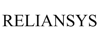 RELIANSYS