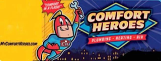 CH COMFORT HEROES PLUMBING · HEATING · AIR COMFORT IN A FLASH