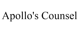 APOLLO'S COUNSEL