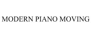 MODERN PIANO MOVING