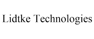 LIDTKE TECHNOLOGIES