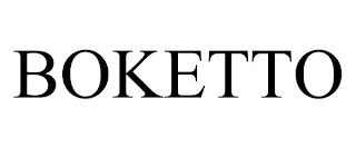 BOKETTO