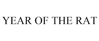 YEAR OF THE RAT