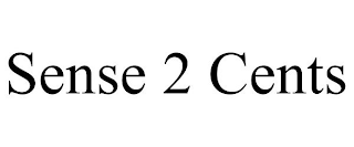 SENSE 2 CENTS