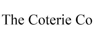THE COTERIE CO