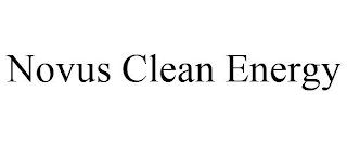 NOVUS CLEAN ENERGY