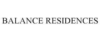 BALANCE RESIDENCES