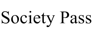 SOCIETY PASS