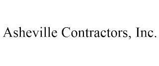 ASHEVILLE CONTRACTORS, INC.