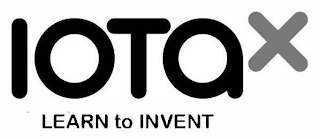 IOTAX LEARN TO INVENT