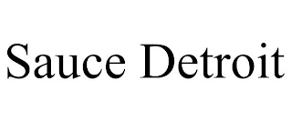 SAUCE DETROIT