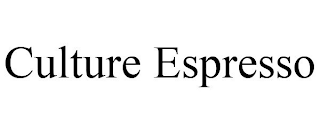 CULTURE ESPRESSO