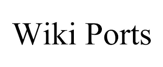 WIKI PORTS