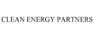 CLEAN ENERGY PARTNERS