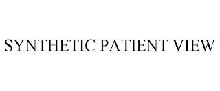 SYNTHETIC PATIENT VIEW