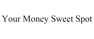 YOUR MONEY SWEET SPOT