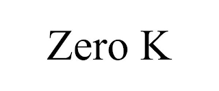 ZERO K