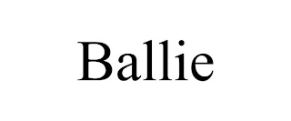 BALLIE