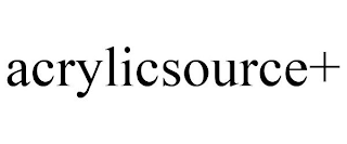 ACRYLICSOURCE+