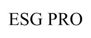 ESG PRO
