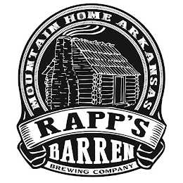 MOUNTAIN HOME ARKANSAS RAPP'S BARREN BREWING COMPANY