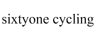 SIXTYONE CYCLING