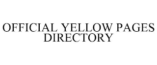 OFFICIAL YELLOW PAGES DIRECTORY