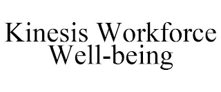 KINESIS WORKFORCE WELL-BEING