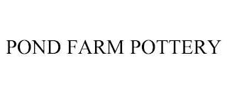 POND FARM POTTERY