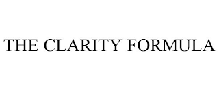 THE CLARITY FORMULA